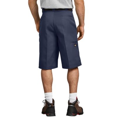 New Dickies Men's Black 13" Multi-Pocket Pocket Loose Fit Work Shorts 42283 