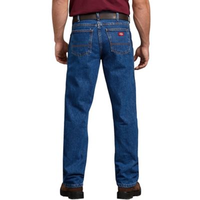 Dickies Mens Regular Straight Fit 5-Pocket Denim Jeans INDIGO BLUE 9393NB 