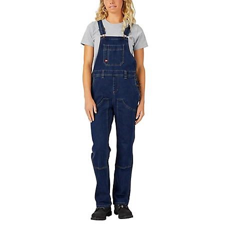 Dickies Women's Double-Front Denim Bib Overalls at Tractor Supply Co.