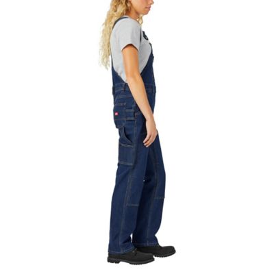 Image showing  Women's Double-Front Denim Bib Overalls