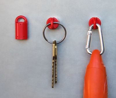 Image showing 5 th MagnetPAL Heavy-Duty Multi-Purpose Neodymium Anti-Rust Magnet, Red