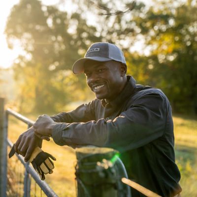 Image showing 6 th Ridgecut Unisex Adult Rubber Patch Trucker Hat