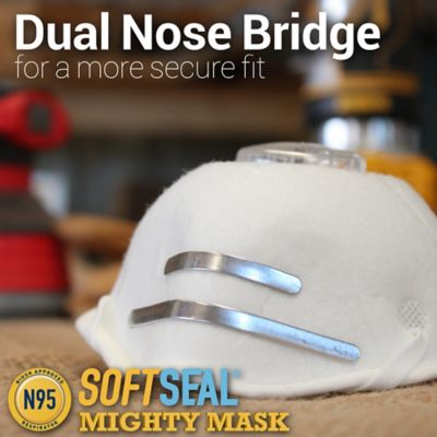 Image showing  3D+ N95 Mighty Face Masks with CoolTech Valve, 10-Pack