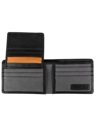 Image showing  RFID-Blocking Leather Wallet with Removable Flip Pocket, Black