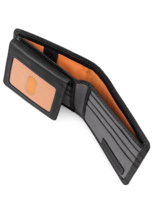 Image showing  RFID-Blocking Leather Wallet with Removable Flip Pocket, Black