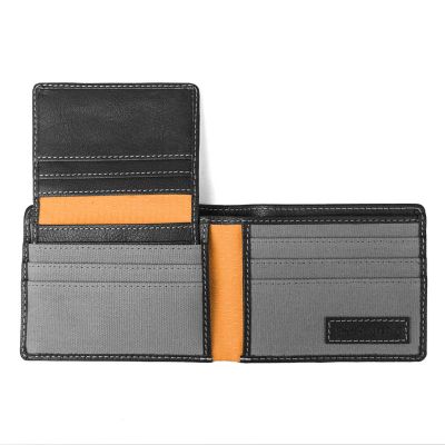 Image showing  RFID-Blocking Slim Leather Bifold Wallet, Black