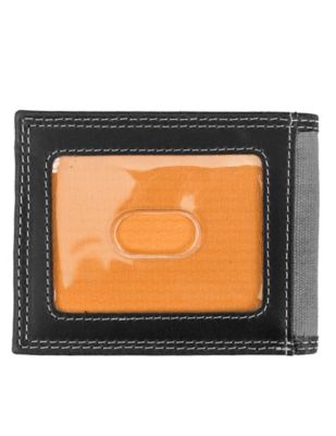 Image showing  Canvas Leather RFID-Blocking Billfold Wallet