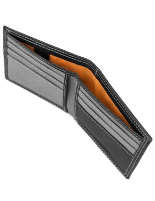 Image showing  Canvas Leather RFID-Blocking Billfold Wallet