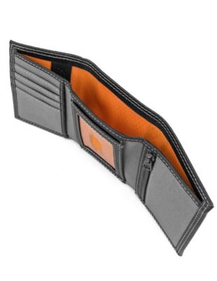 Image showing  Canvas Leather RFID-Blocking Trifold Wallet