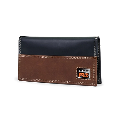 Timberland PRO RFID-Blocking Leather Long Bifold Rodeo Wallet