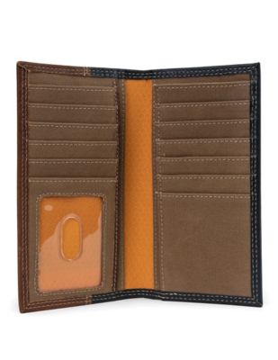 Image showing  Men's RFID-Blocking Leather Long Bifold Rodeo Wallet