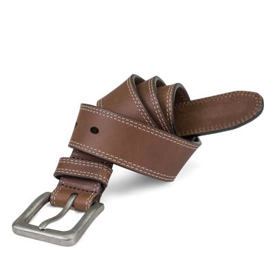 Image showing  Men's Leather Workwear Boot Belt, 38 mm