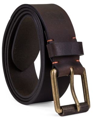 Timberland PRO Men's 40 mm Workwear Leather Belt with Roller Buckle