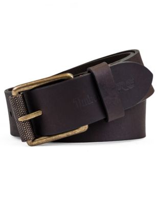Image showing  Men's Leather Workwear Belt with Roller Buckle, 40 mm