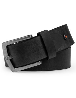 Image showing  Men's Leather Workwear Rivet Belt, 40 mm
