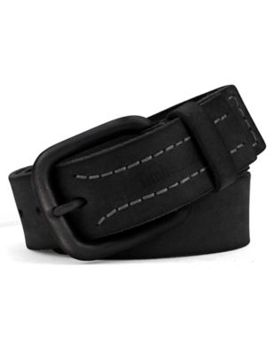 Image showing  Men's Leather Workwear Double Stitch Belt, 40 mm