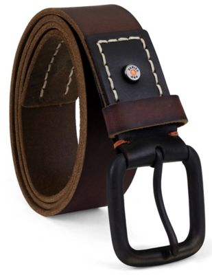 Timberland PRO Men's 40 mm Workwear Double Stitch Leather Belt