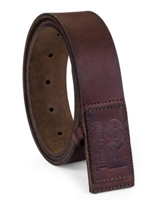 Timberland PRO Men's Leather No-Scratch No Buckle Mechanic Belt, 38 mm