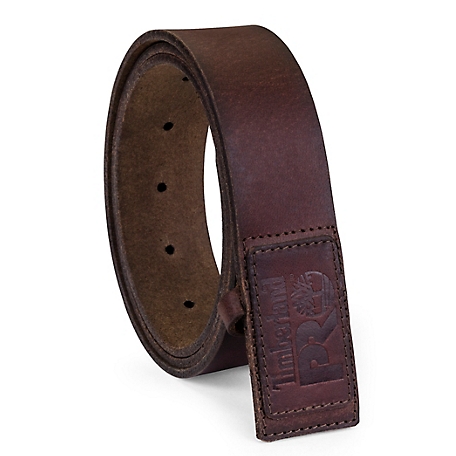 Buy the Timberland Brown Leather Belt Men's Size XXL