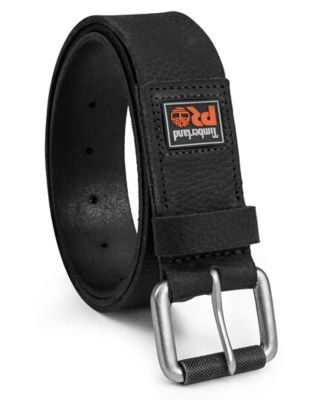Timberland PRO Men's Leather Workwear Rubber Patch Belt, 38 mm
