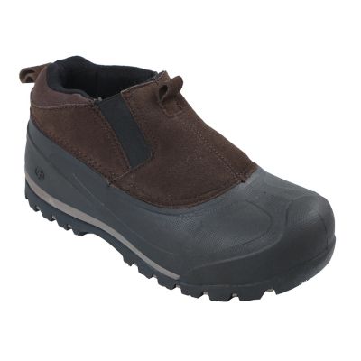 Mens insulated slip hot sale on shoes