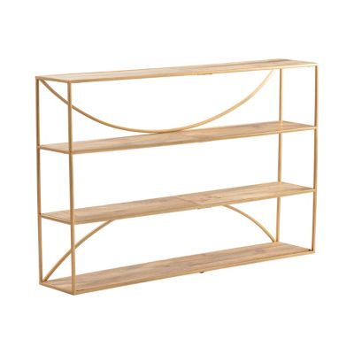 Image showing  4-Shelf Hammond Narrow Console Table