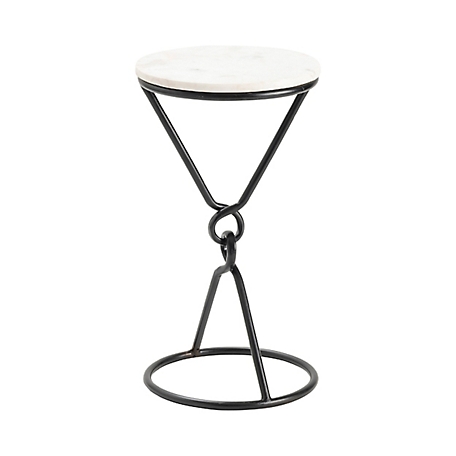 Crestview Collection Sussex Marble Accent Table