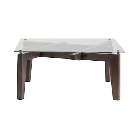 Crestview Collection Square Timberlake Cocktail Table, 41.5 in. x 41.5 in. x 18.75 in.