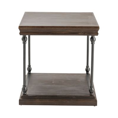 Crestview Collection Covington Rectangle End Table, 23 x 25 x 24 in ...