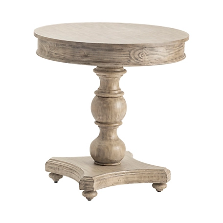 Crestview Collection Hawthorne Estate Round Turned Post Accent Table at ...