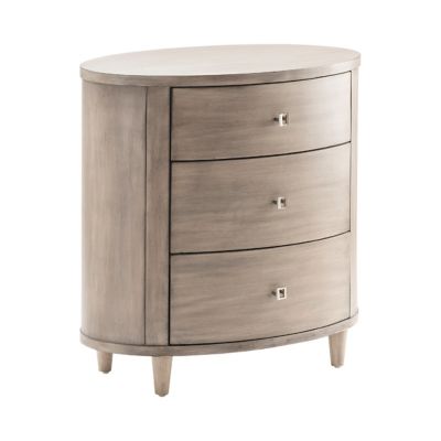 Image showing  Hawthorne Estate Oval Chest, Gray Wash
