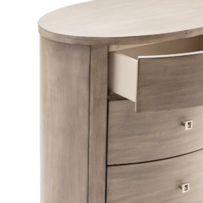 Image showing  Hawthorne Estate Oval Chest, Gray Wash