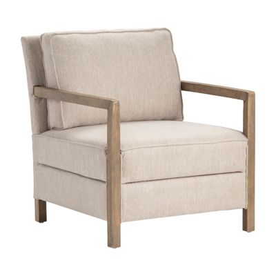 Image showing  31 in. x 29 in. x 31 in. Maxwell Polyester Accent Chair