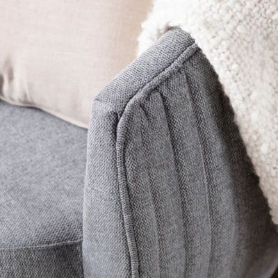 Image showing  32 in. x 28 in. Logan Upholstered Accent Chair