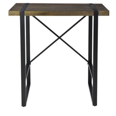 Crestview Collection Josie Standing Wood and Metal Desk