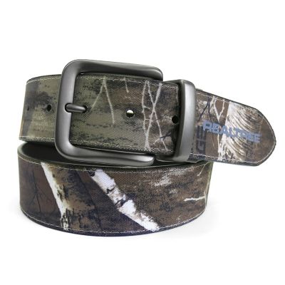 Realtree Men's Edge Camouflage Handcrafted in USA Genuine Leather Belt