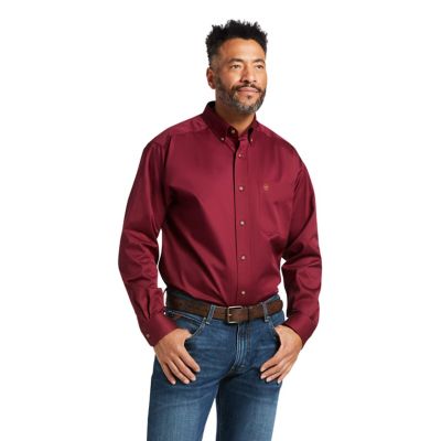 Ariat Casual Series Solid Twill Classic Long Sleeve Shirt