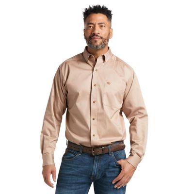 Ariat Casual Series Solid Twill Classic Long Sleeve Shirt
