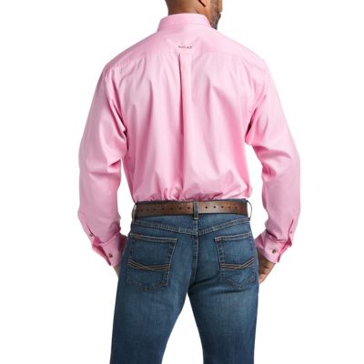 Image showing  Casual Series Solid Twill Classic Long Sleeve Shirt