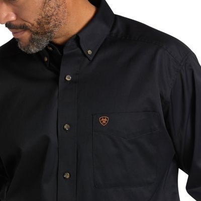 Image showing 2 th Ariat Casual Series Solid Twill Classic Long Sleeve Shirt