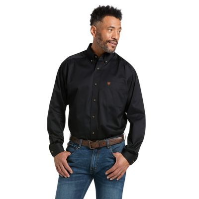 Ariat Casual Series Solid Twill Classic Long Sleeve Shirt