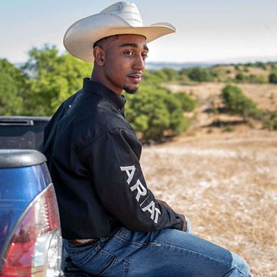 Image showing 4 th Ariat Men's Casual Series Team Logo Twill Classic Fit Western Long-Sleeve Button-Down Shirt