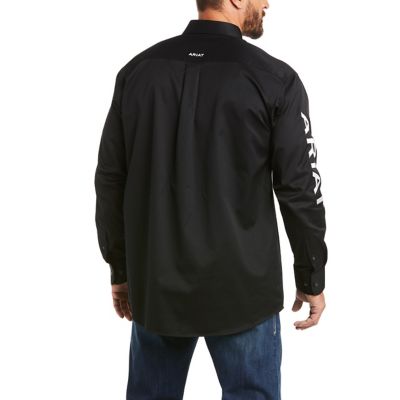 Image showing 1 th Ariat Men's Casual Series Team Logo Twill Classic Fit Western Long-Sleeve Button-Down Shirt