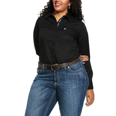 Image showing  Women's Kirby Stretch Western Long-Sleeve Button-Down Shirt
