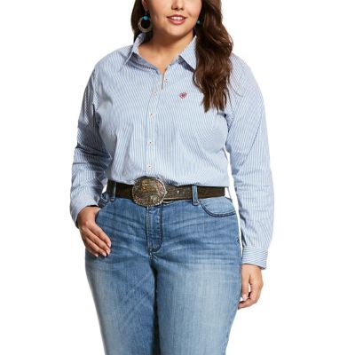 Image showing  Women's Kirby Stretch Western Long-Sleeve Button-Down Shirt