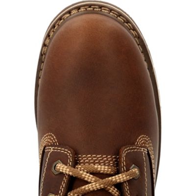 Image showing 2 th Georgia Boot Women's Leather Soft Toe Wedge Work Boots