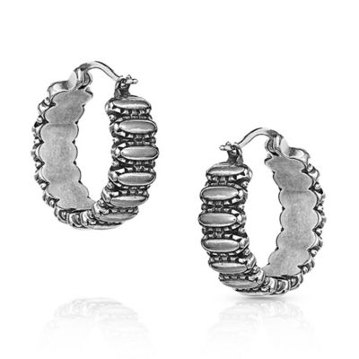 Image showing  Run Earrings, Turquoise