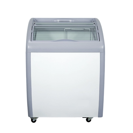 Ancaster Food Equipment 160L Capacity Glass-Top Novelty Ice Cream Freezer