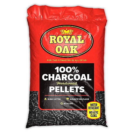 Royal Oak 100% Charcoal Hardwood Pellets, 20 lb.