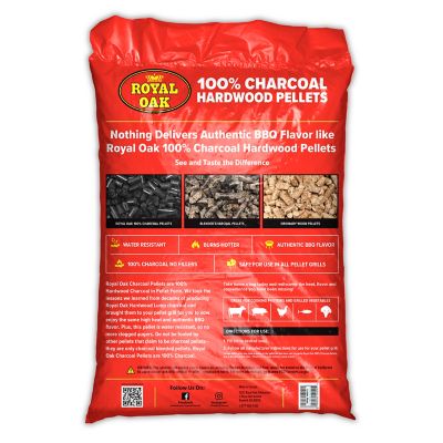 Image showing  100% Charcoal Hardwood Pellets, 20 lb.